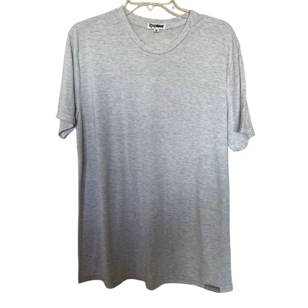 Tipsy Elves T Shirt Mens Size XL Gray Soft Shirt Crew‎ Neck